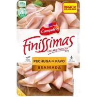 Pechuga de Pavo Braseada Campofrío Finíssimas, Bandeja 110 G