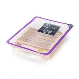 Pechuga de Pavo Braseado en Finas Lonchas Carrefour el Mercado sin Gluten 200 G