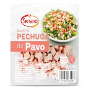 Pechuga de Pavo en Dados Serrano 150 G