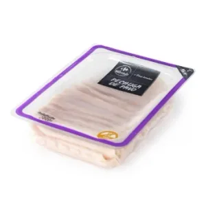 Pechuga de Pavo en Finas Lonchas Carrefour el Mercado sin Gluten 200 G