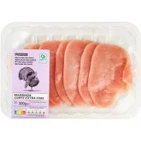 Pechuga de Pavo Marinada Extrafina Eroski, Bandeja 330 G