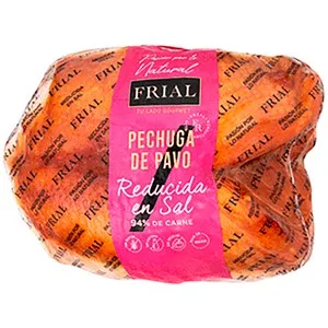 Frial Pechuga de Pavo Reducida en Sal - Loncha Normal 2 a 3 Mm 112.5 G