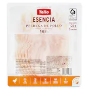 Pechuga de Pollo 90% Tello 125 G