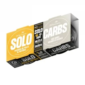Pechuga de Pollo al Natural con Arroz Solo Solutions 96 G. + Mix de Arroz Basmati y Salvaje Solo Solutions 100 G.