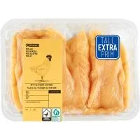 Pechuga de Pollo Fileteada Extrafina Eroski, Bandeja Aprox. 450 G