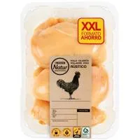Pechuga Entera de Pollo XXL Eroski Natur, Bandeja Aprox. 1 Kg