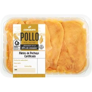 Pechuga Fileteada Pollo Certificado