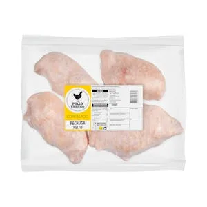 Pechugas de Pollo Enteras Congeladas 1.2 KG