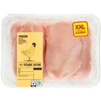 Pechugas Enteras Pollo Formato Ahorro XXL Eroski, Bandeja Aprox. 1.5 Kg