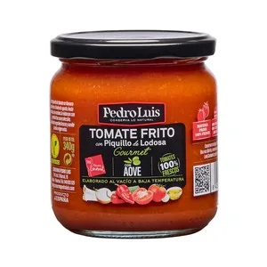 Pedro Luis Gourmet Tomate Frito con Pimientos de Piquillo 340 G.