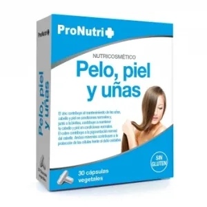 Pelo, Piel y Uñas Pronutri sin Gluten 30 Ud.