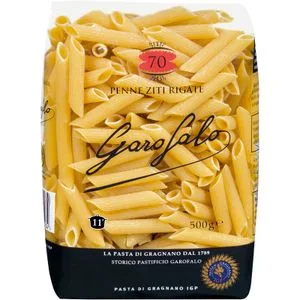 Penne Ziti Rigate Garofalo, Paquete 500 G
