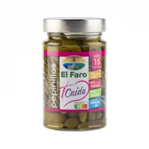 Pepinillos bajo Contenido en Sal Tcuida el Faro 210 G.