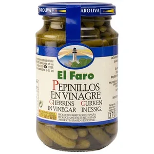 Pepinillos en Vinagre  el Faro 200 G