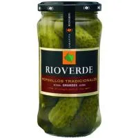 Pepinillos Agridulce Rioverde, Frasco 180 G