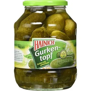 Pepinillos Gurkentopf  Hainich 850 G