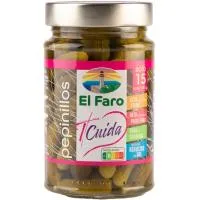 Pepinillos Pequeños el Faro, Frasco 190 G