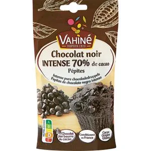 Pepitas Chocolate Negro Intenso 70% 100 Gr