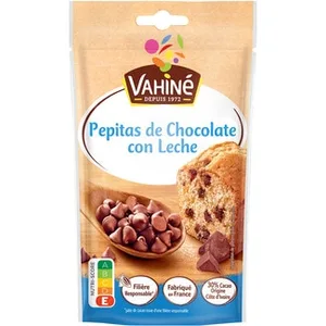 Pepitas de Chocolate con Leche Vahine 100 G