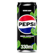 Pepsi Zero Azúcar Sabor Lima 330 Ml