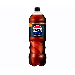 Pepsi Zero Refresco de Cola Zero sin Azúcar Botella 1,75 L. 1750 ML