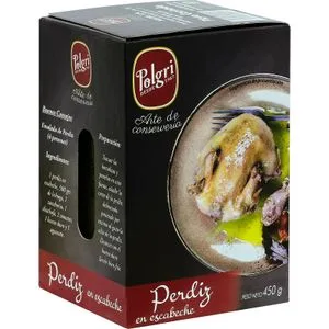 Perdiz en  Escabeche Bote 450 Gr