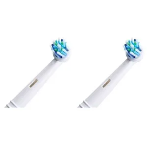 Qilive Perfect Angle Pack de 4 Cabezales Recambio Cepillo de Dientes. 4 UD