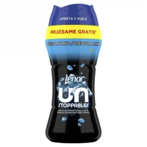 Perfume para la Ropa en Perlas Concentrado Frescor Alpino Unstoppables Lenor 195 G.