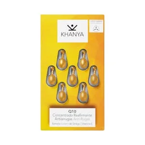 Perlas Faciales Q10 Khanya Concentrado Reafirmante Antiarrugas 1 UD
