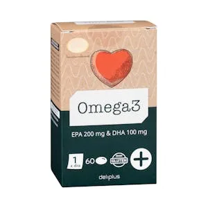 Perlas Omega 3 Deliplus 0.0414 KG