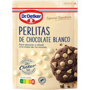 Perlitas de Chocolate Blanco  Dr.oetker 100 G