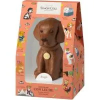 Perro de Chocolate con Leche Pintado Simón Coll, Caja 165 G