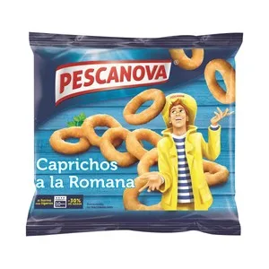 Pescanova Caprichos de Potón en Anillas a la Romana 400 G.