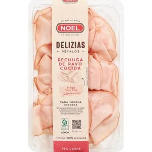 Pétalos Pechuga Pavo 90 Gr