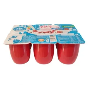 Petit de Fresa Carrefour Classic sin Gluten Pack de 6 Unidades de 60 G.