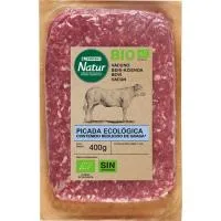 Picada Vacuno Eco Reduc. Grasa Eroski Natur Bio, Bandeja 400 G