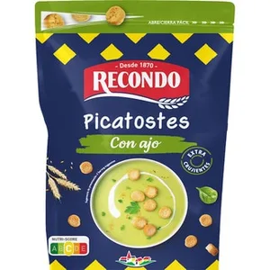Picatostes con Ajo  Recondo 80 G