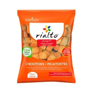 Rialto Picatostes Naturales en Forma de Cubitos 75 G.