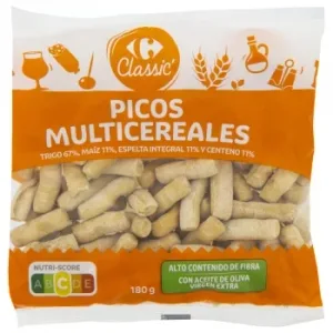 Picos Multicereales Classic Carrefour 180 G.