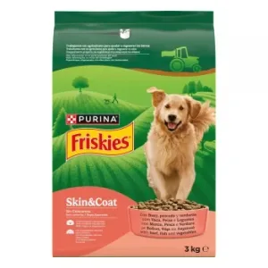Pienso de Buey y Pescado para Perro Adulto Purina Friskies Vitafit Omega 3 Kg.