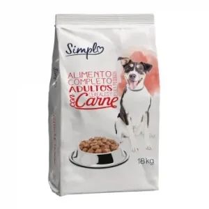 Pienso de Carne y Cereales para Perro Adulto Simpl 18 Kg.