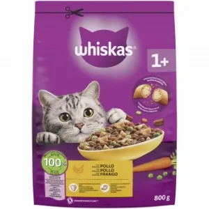 Pienso de Pollo para Gatos Whiskas 800 G.