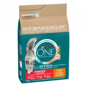 Pienso de Pollo y Trigo para Gatos Esterilizados Purina One 2,8  Kg