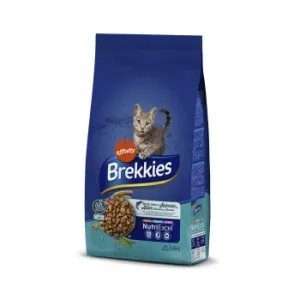 Pienso de Salmón, Atún y Verdura Gato Adulto Brekkies Excel 1.5 Kg.