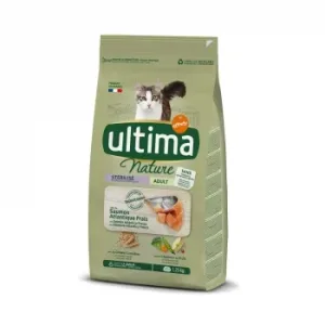 Pienso de Salmón para Gato Adulto Esterilizado Ultima Nature Cat 1,25 Kg.