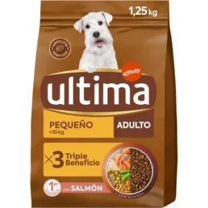 Pienso de Salmón para Perro Adulto Mini Ultima 1,25 Kg.
