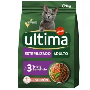 Pienso Esterilizado de Salmón para Gato Adulto 7,5 Kg.