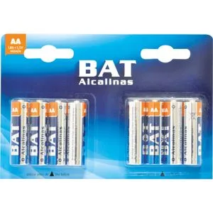 Pila Alcalina AA Lr6 Pack de 8 8 u