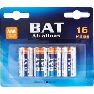 Pila Alcalina AAA 16 u