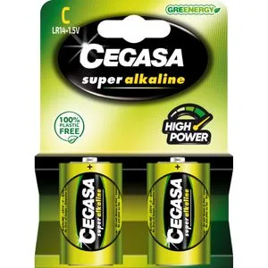 Pila Cegasa Lr14 C Superalkaline 2 X 1 u